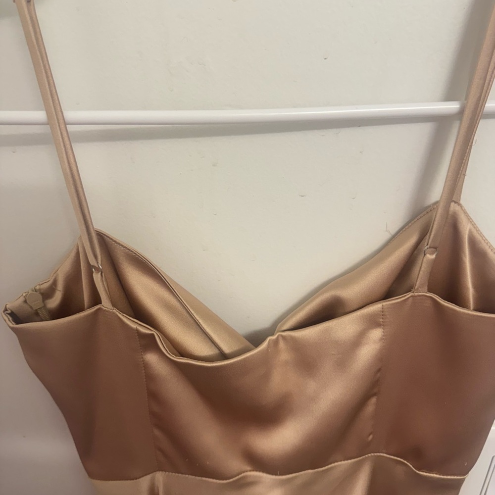 Park & Fifth Satin Aletta Dress - Gem